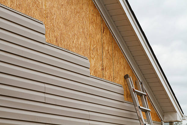 Professional Siding Replacement technician working in Homestead, PA